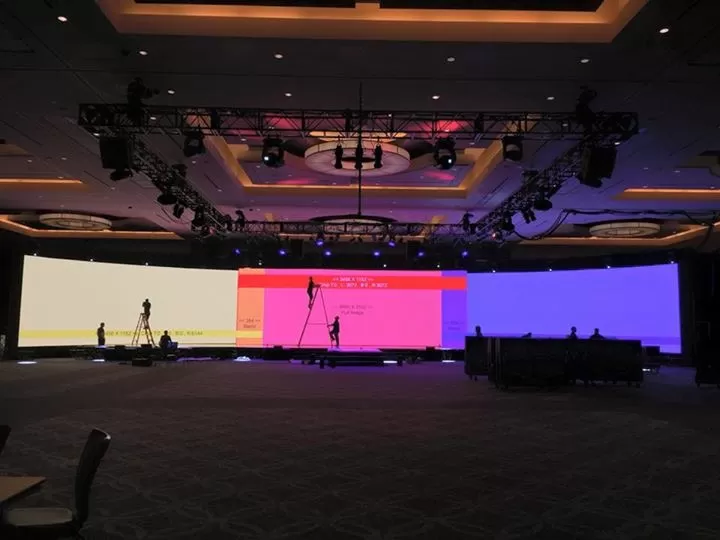 P3.91mm Huge LED Screen for Event in Colombia 2015
