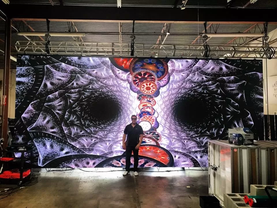 P3.91 Indoor Events Rental LED Wall in Houston USA