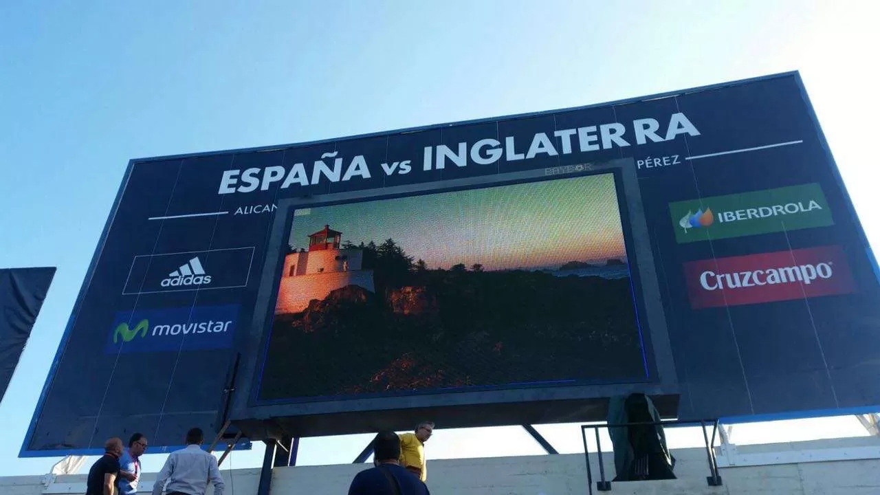 P10 Outdoor LED Screen for Stadium in Spain 2016