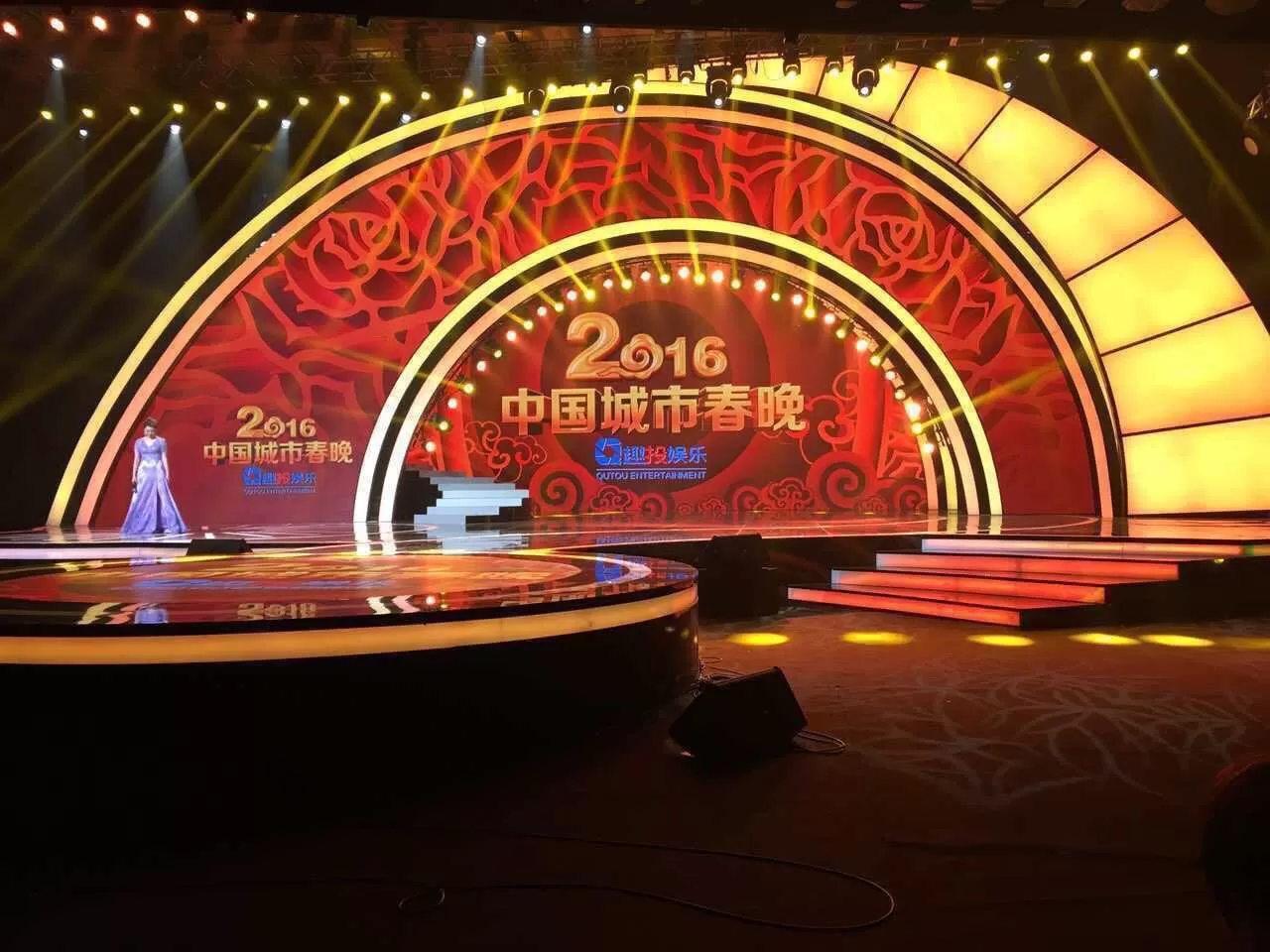 P3 Indoor Fixed LED Screen for TV Station in China 2016
