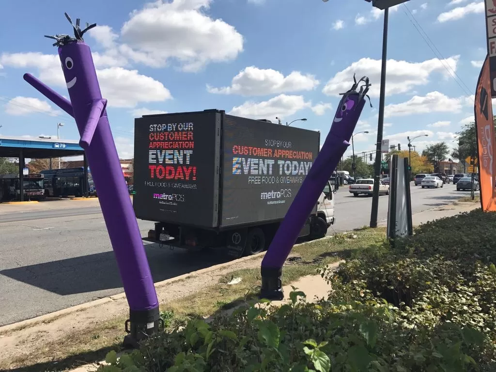 P6mm Outdoor Mobile Billboard in Chicago USA