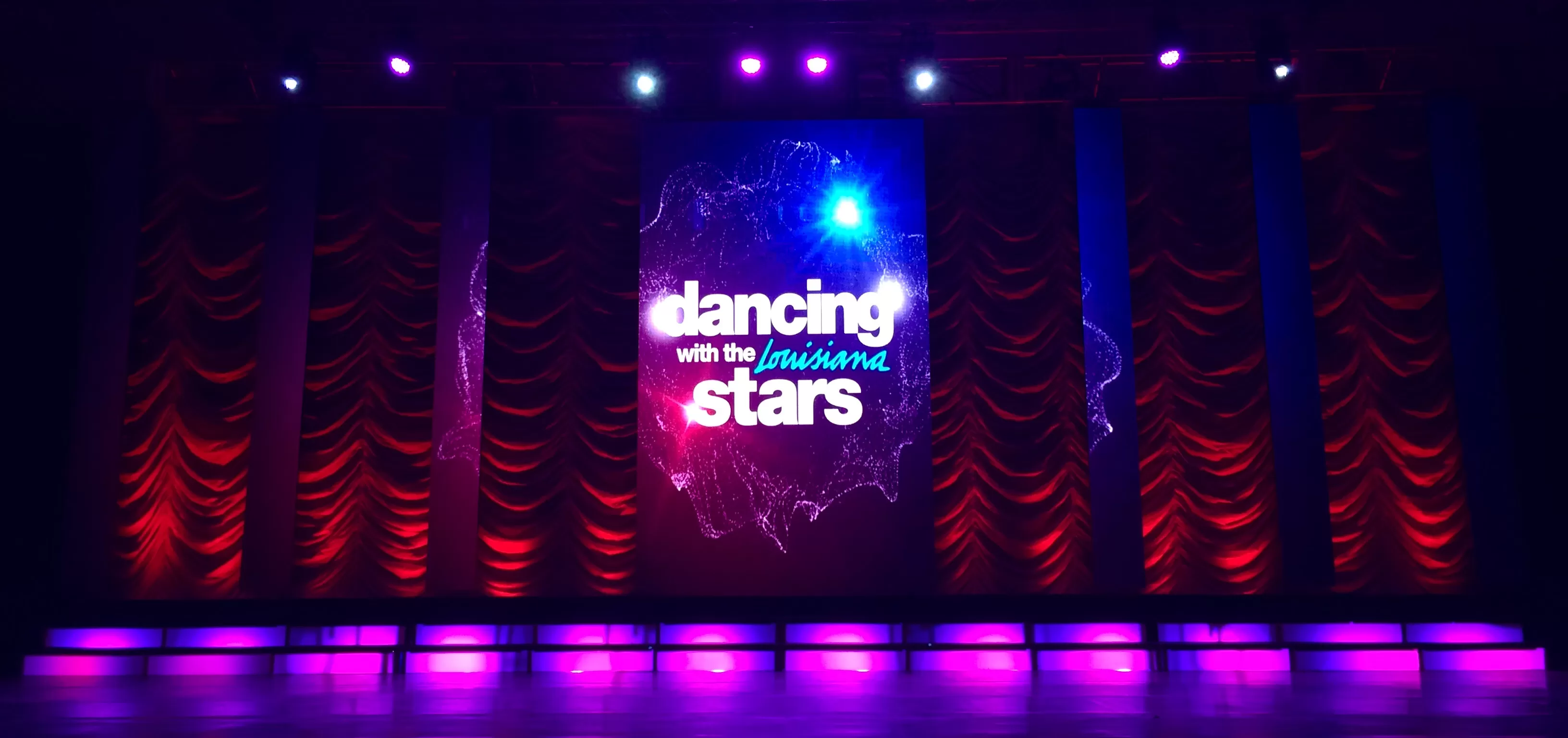 P5.95 Indoor LED Wall for Dancing Stars in Louisana USA