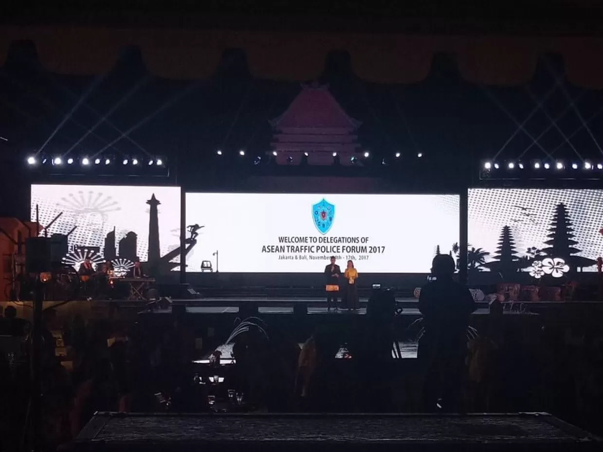 P3.91 Indoor LED Videotron for Forum in Indonesia