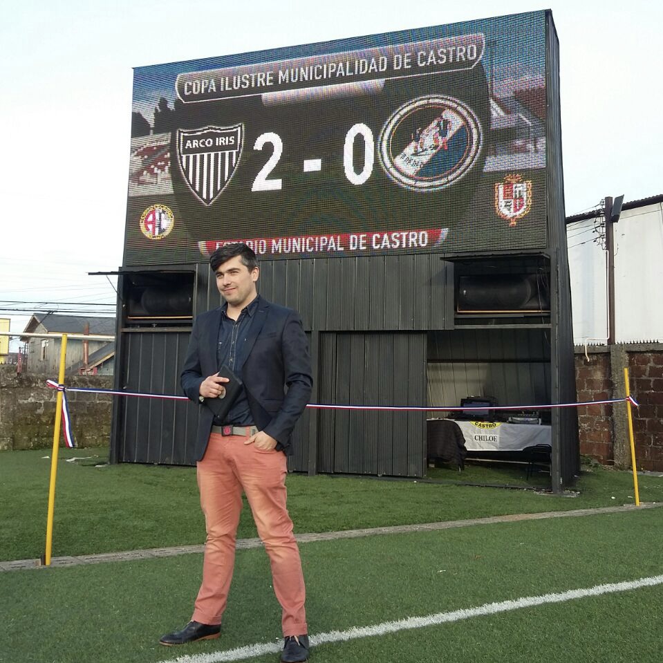 P10 Outdoor LED Scoreboard in Chile 2016