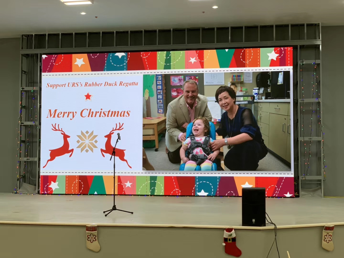 P3.91 LED Wall For Christmas in LA USA