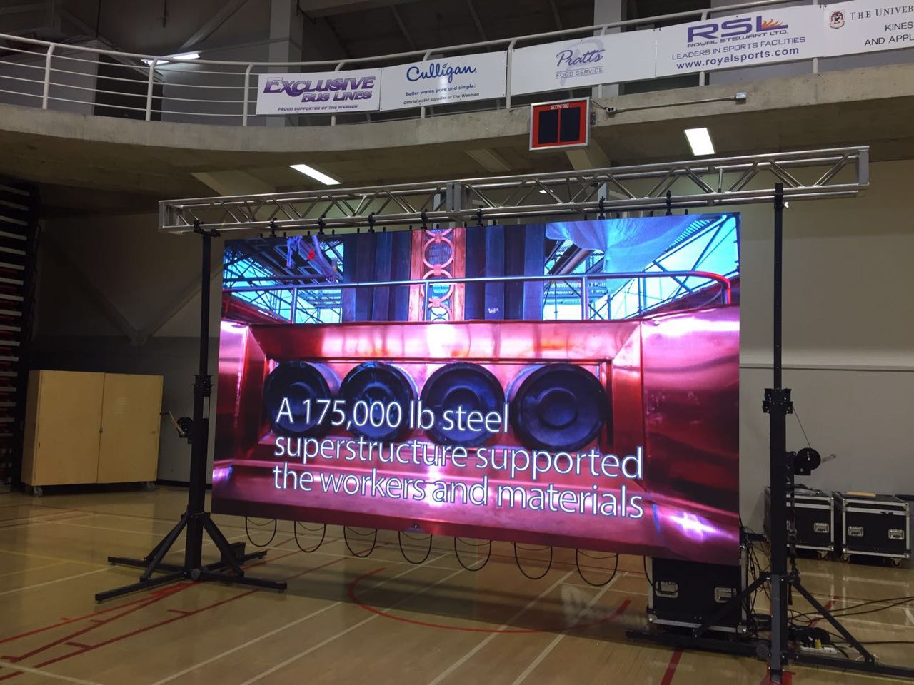 Indoor P2.97 HD Events Rental LED Screen in Canada 2016