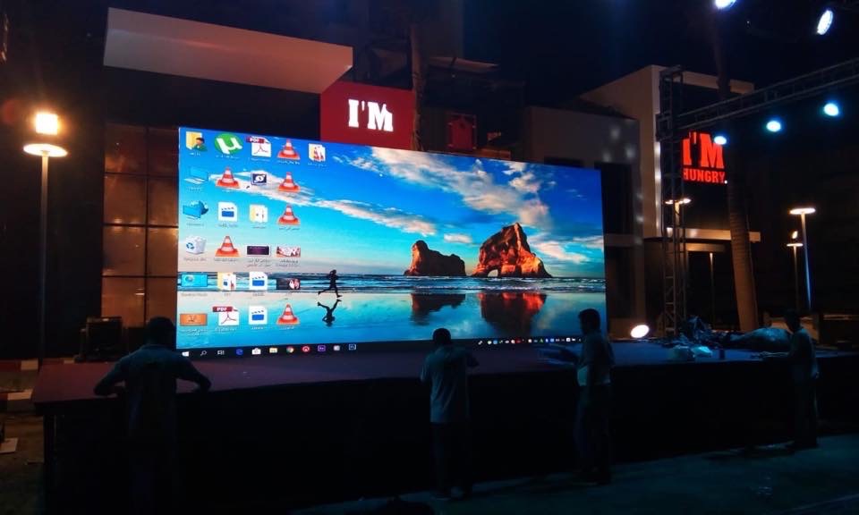 P3.91 Outdoor LED Screen in Saudi Arabia 2018 