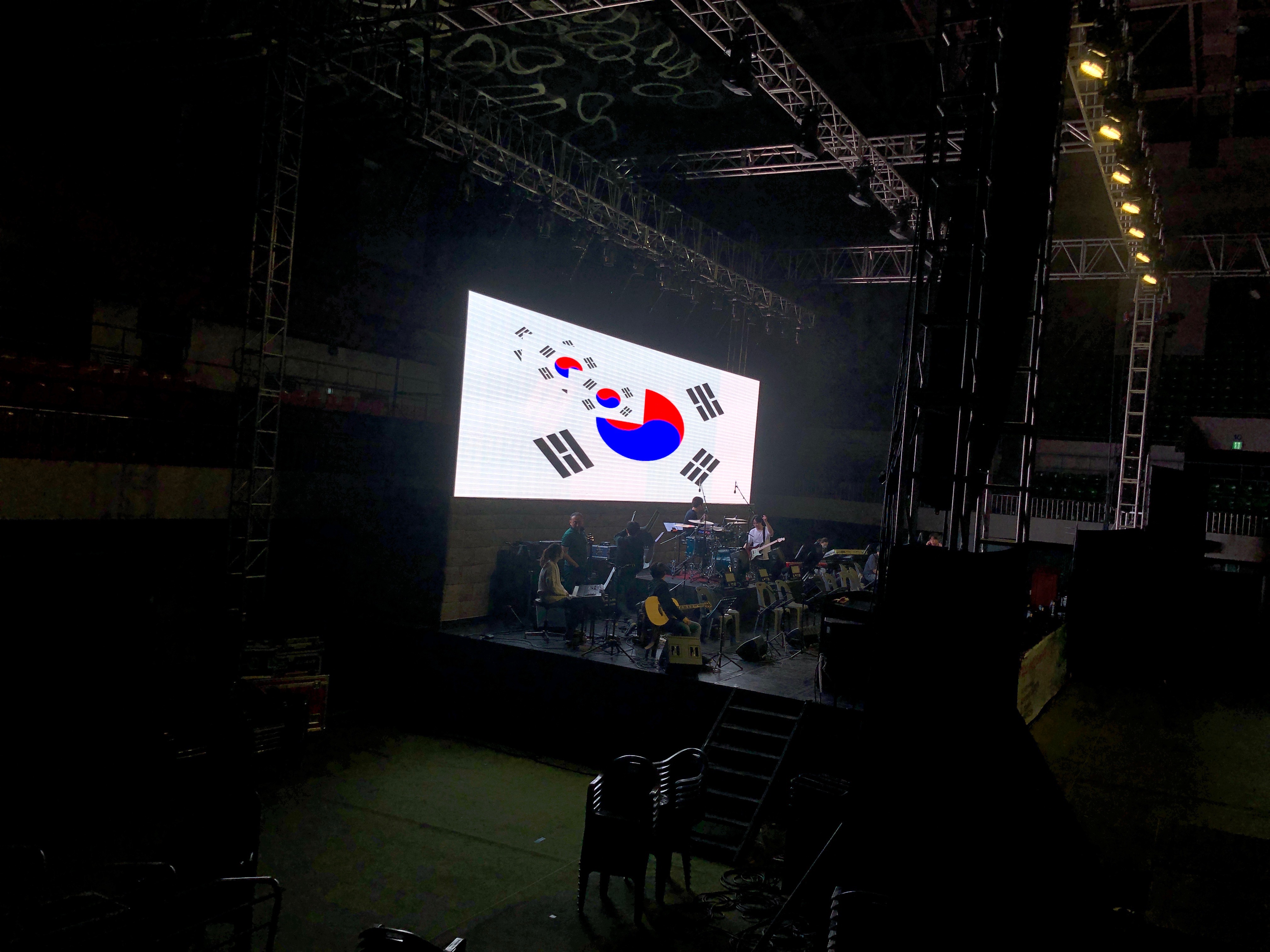 P3.91 Indoor LED Screen in Korea 2019