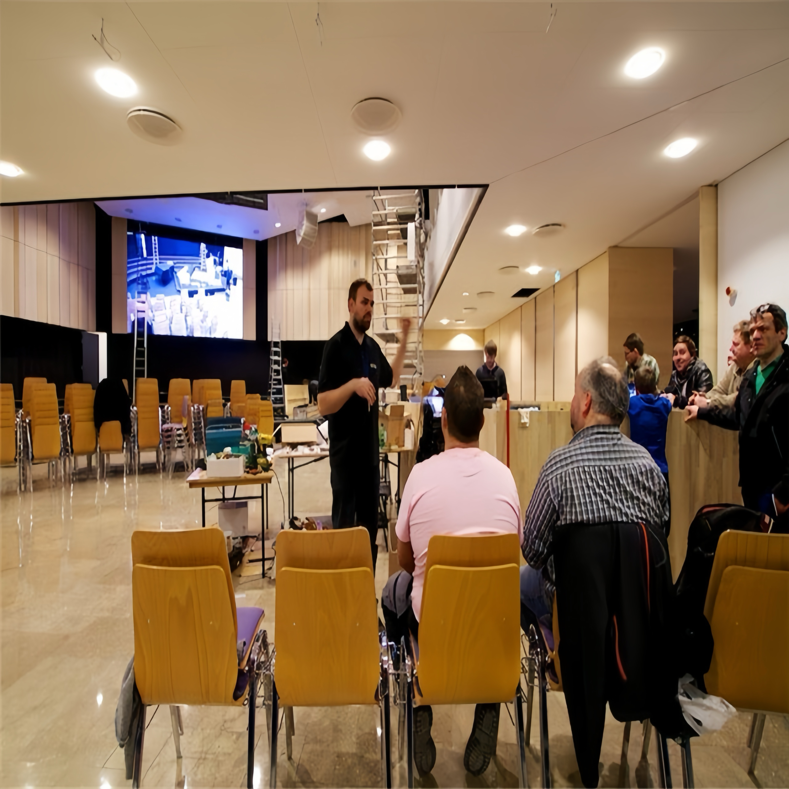 P5mm Indoor LED Display Screen for  Church in Faroe Islands 2014