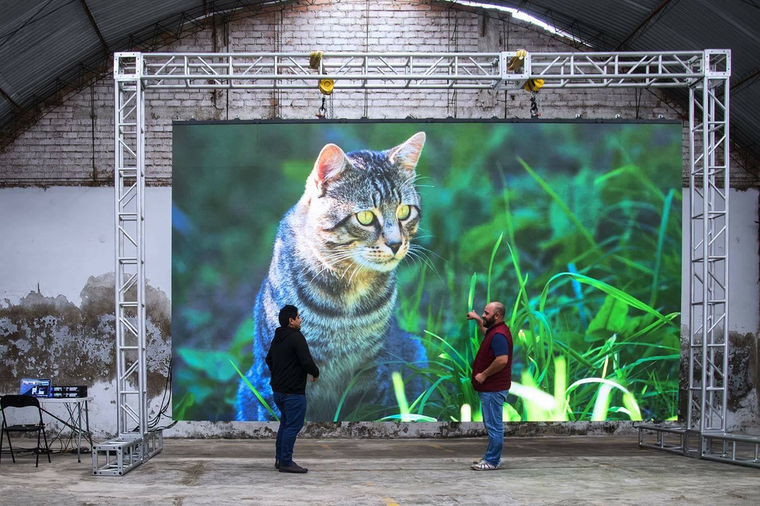 P2.5 HD Indoor Events Rental LED Screen in Lima Peru 2017