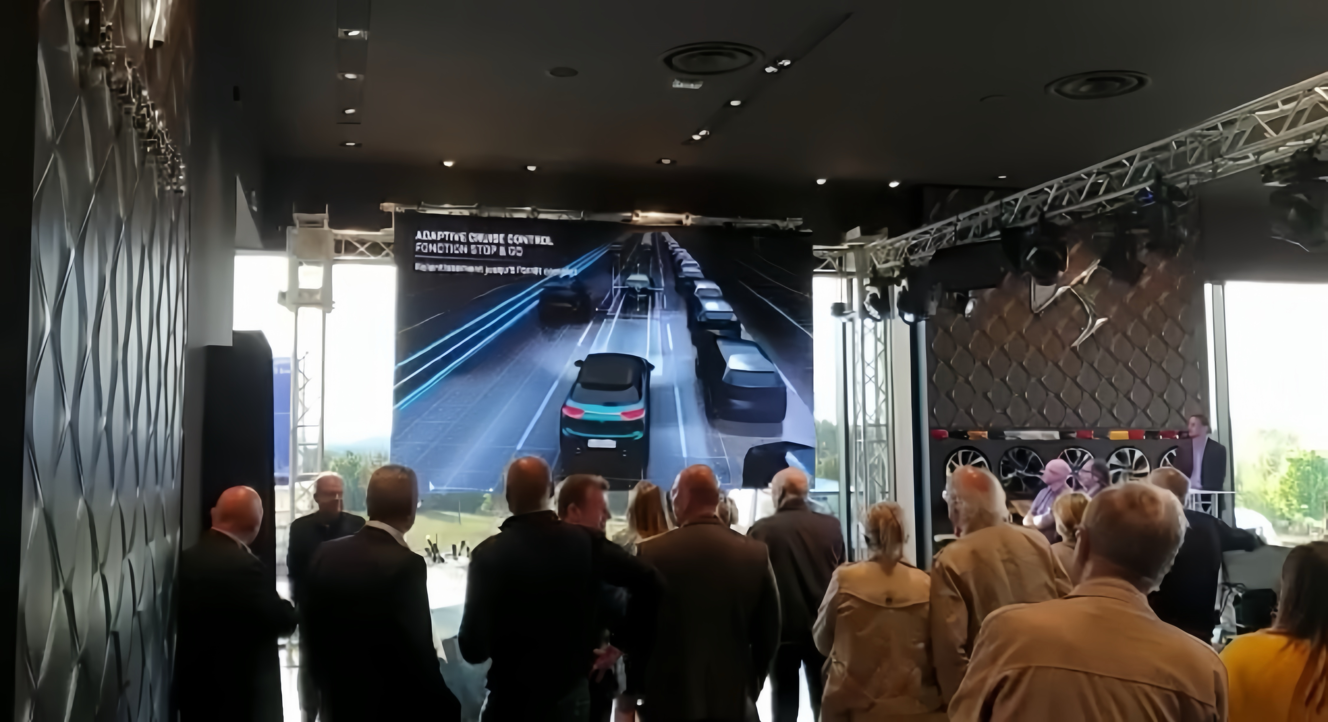 P3.91 Indoor LED Ecran for Auto Mobile Launch In France 2019