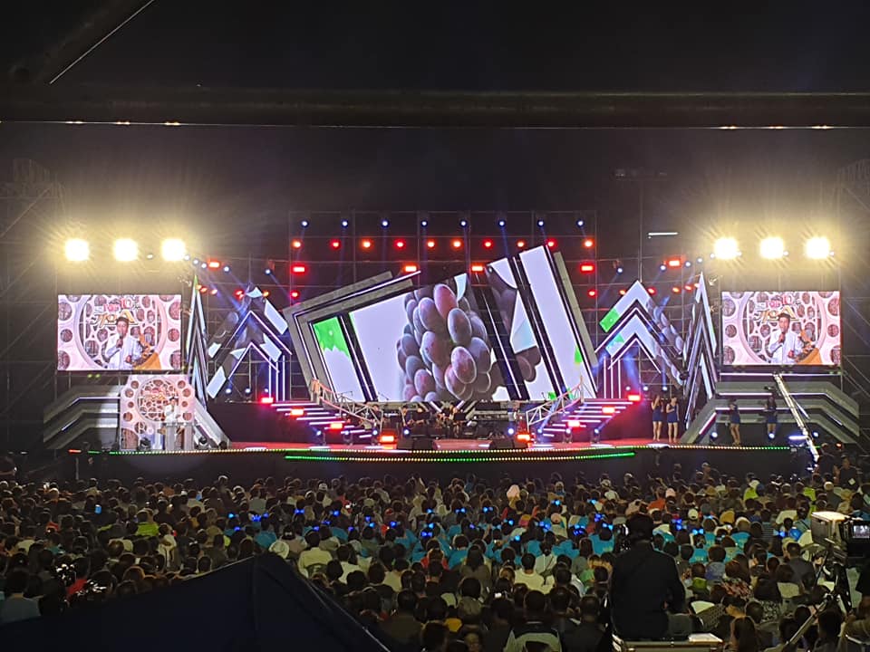 P4.81 Outdoor Events Rental LED Screen for concert in Korea 2019 