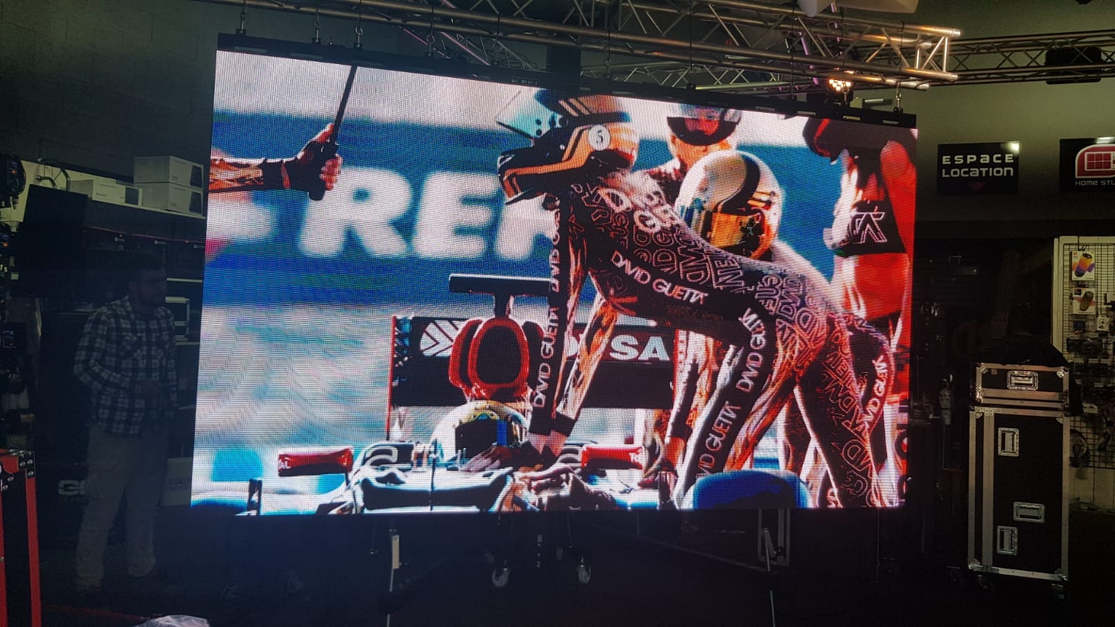 P4.81 Outdoor LED Ecran in France 2019